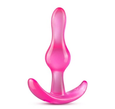 B YOURS CURVY ANAL PLUG PINK